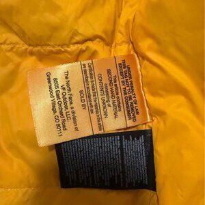 The Northface puffer jacket